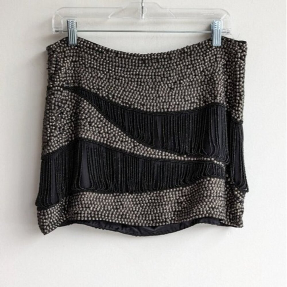 NWT Parker beaded mini skirt